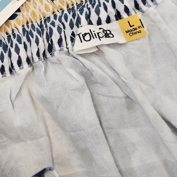 Tulip B Lined Cotton Blend  Skirt - Picture 3 of 8